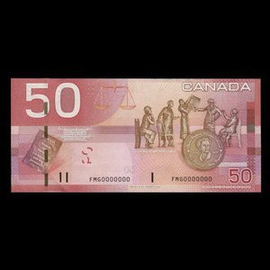 Canada, Banque du Canada, 50 dollars : 2004