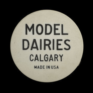 Canada, Model Dairies Limited, 1 pinte de lait 2% : 12 avril 1965