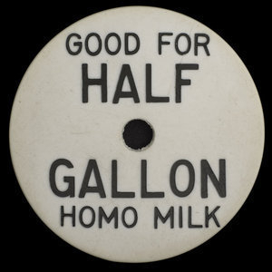 Canada, Purity Dairy, 1/2 gallon de lait homogénéisé : 1970