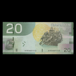 Canada, Banque du Canada, 20 dollars : 2004