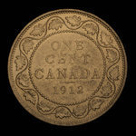 Canada, Georges V, 1 cent : 1912