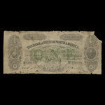 Canada, Bank of British North America, 1 dollar : 1 décembre 1868