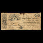 Canada, Goderich Bank, 2 dollars : 12 septembre 1834