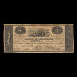 Canada, Bank of Upper Canada (Kingston), 1 dollar : 1 janvier 1820