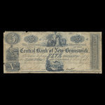 Canada, Central Bank of New Brunswick, 1 dollar : 1 mai 1853