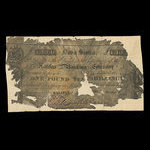 Canada, Halifax Banking Company, 1 livre, 10 shillings : 1 septembre 1826