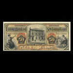 Canada, Union Bank of Newfoundland, 50 dollars : 1 mai 1889