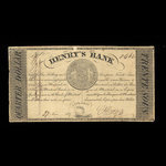 Canada, Henry's Bank, 1/4 dollar : 27 juin 1837