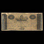 Canada, Montreal Bank, 10 dollars : 1 juillet 1829