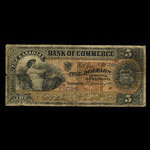 Canada, Canadian Bank of Commerce, 5 dollars : 2 janvier 1906