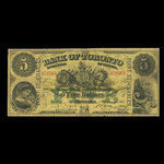 Canada, Bank of Toronto (The), 5 dollars : 1 février 1906