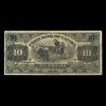 Canada, Union Bank of Canada (The), 10 dollars : 1 juillet 1912