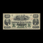 Canada, Imperial Bank of Canada, 10 dollars : 2 janvier 1920