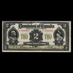 Canada, Dominion du Canada, 2 dollars : 2 janvier 1914