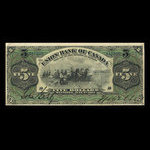 Canada, Union Bank of Canada (The), 5 dollars : 1 juillet 1912