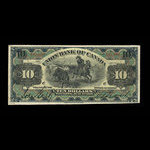 Canada, Union Bank of Canada (The), 10 dollars : 1 juillet 1912