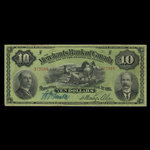 Canada, Merchants Bank of Canada (The), 10 dollars : 1 février 1916