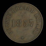 Canada, George Davies, 1/2 penny : 1857