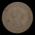 Canada, inconnu, 1 penny : 1814