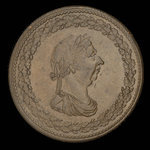 Canada, inconnu, 1 penny : 1812