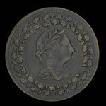 Canada, inconnu, 1/2 penny : 1812