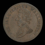 Canada, inconnu, 1/2 penny : 1816