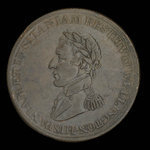 Canada, J.K. Picard, 1/2 penny : 1812