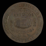 Canada, Thos. & Wm. Molson, 1/2 penny : 1837