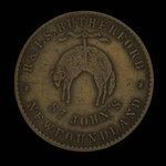 Canada, R. & I.S. Rutherford, 1/2 penny : 1841