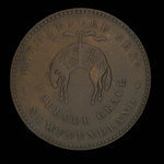 Canada, Rutherford Brothers, 1/2 penny : 1846