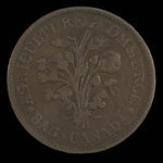 Canada, inconnu, 1 sou : 1838