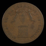 Canada, inconnu, 1/2 penny : 1816