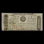 Canada, Wfd. Nelson & Cie., 10 sous : 9 octobre 1837