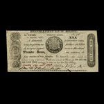 Canada, Wfd. Nelson & Cie., 30 sous : 9 octobre 1837