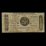 Canada, Wfd. Nelson & Cie., 60 sous : 9 octobre 1837