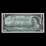 Canada, Banque du Canada, 1 dollar : 1967