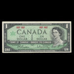 Canada, Banque du Canada, 1 dollar : 1967