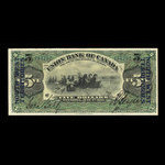 Canada, Union Bank of Canada (The), 5 dollars : 1 juillet 1912