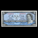 Canada, Banque du Canada, 5 dollars : 1954