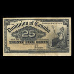 Canada, Dominion du Canada, 25 cents : 2 janvier 1900