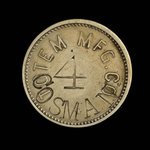 Canada, Totem Mfg. Co., 5 cents : 1928