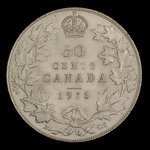 Canada, Georges V, 50 cents : 1916