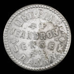 Canada, Jeandron's Jersey Dairy, 1 chopine de lait : 1895