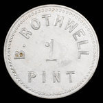 Canada, B. Rothwell, 1 chopine de lait : 1892