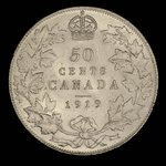 Canada, Georges V, 50 cents : 1919