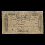 Canada, Charlotte County Bank, 5 shillings : 12 septembre 1853