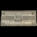 Canada, Bank of British North America, 1 dollar : 1 septembre 1838