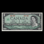 Canada, Banque du Canada, 1 dollar : 1967