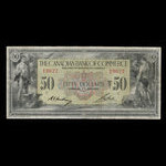 Canada, Canadian Bank of Commerce, 50 dollars : 2 janvier 1917