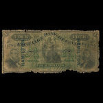 Canada, Exchange Bank of Canada, 4 dollars : 1 octobre 1872